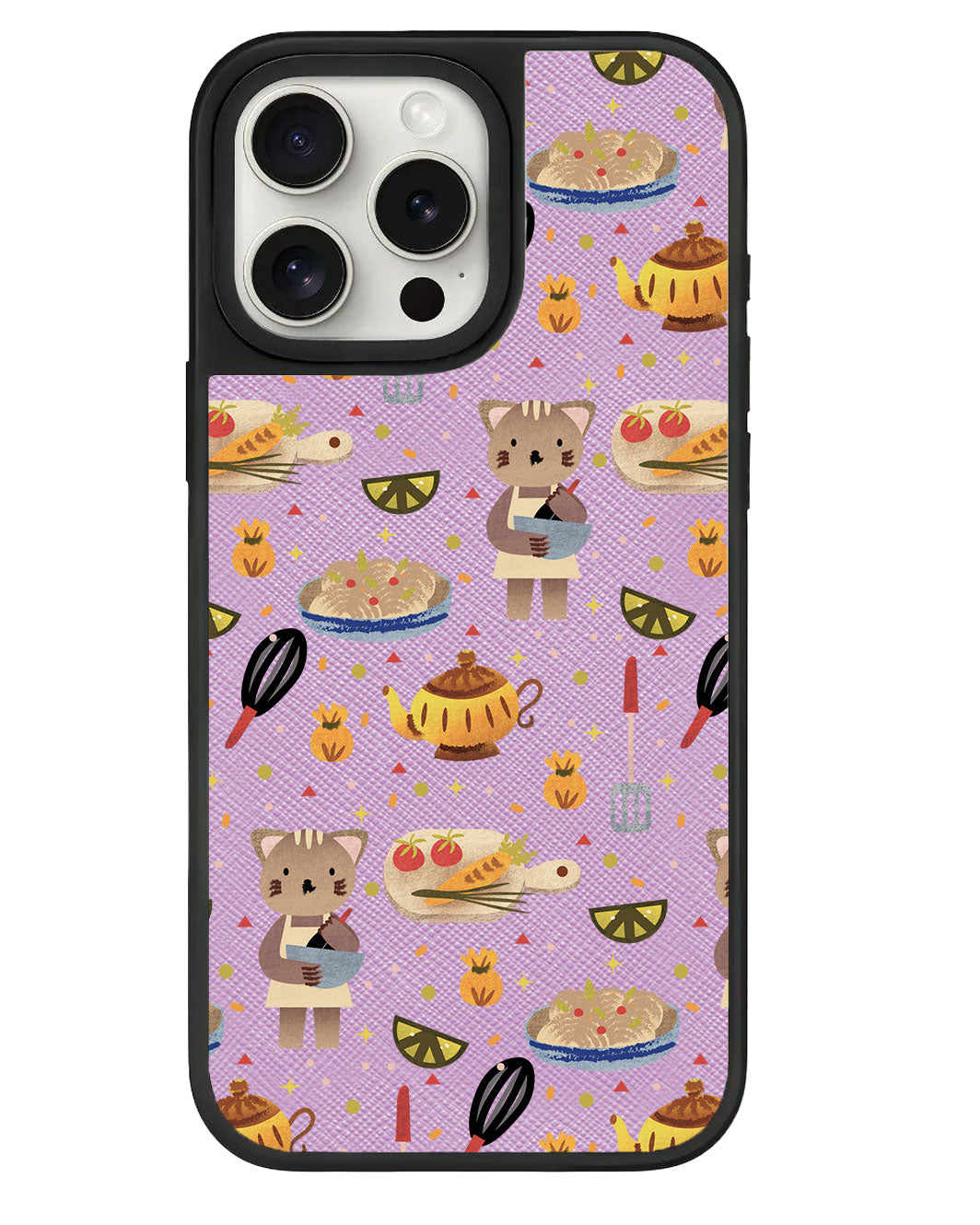 ที่จับหนังสำหรับ iPhone - Cooking Cat