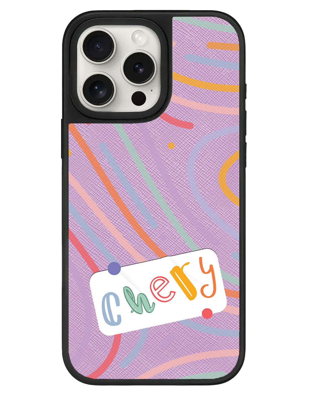 ที่จับหนังสำหรับ iPhone - Doodle Monogram 2.0