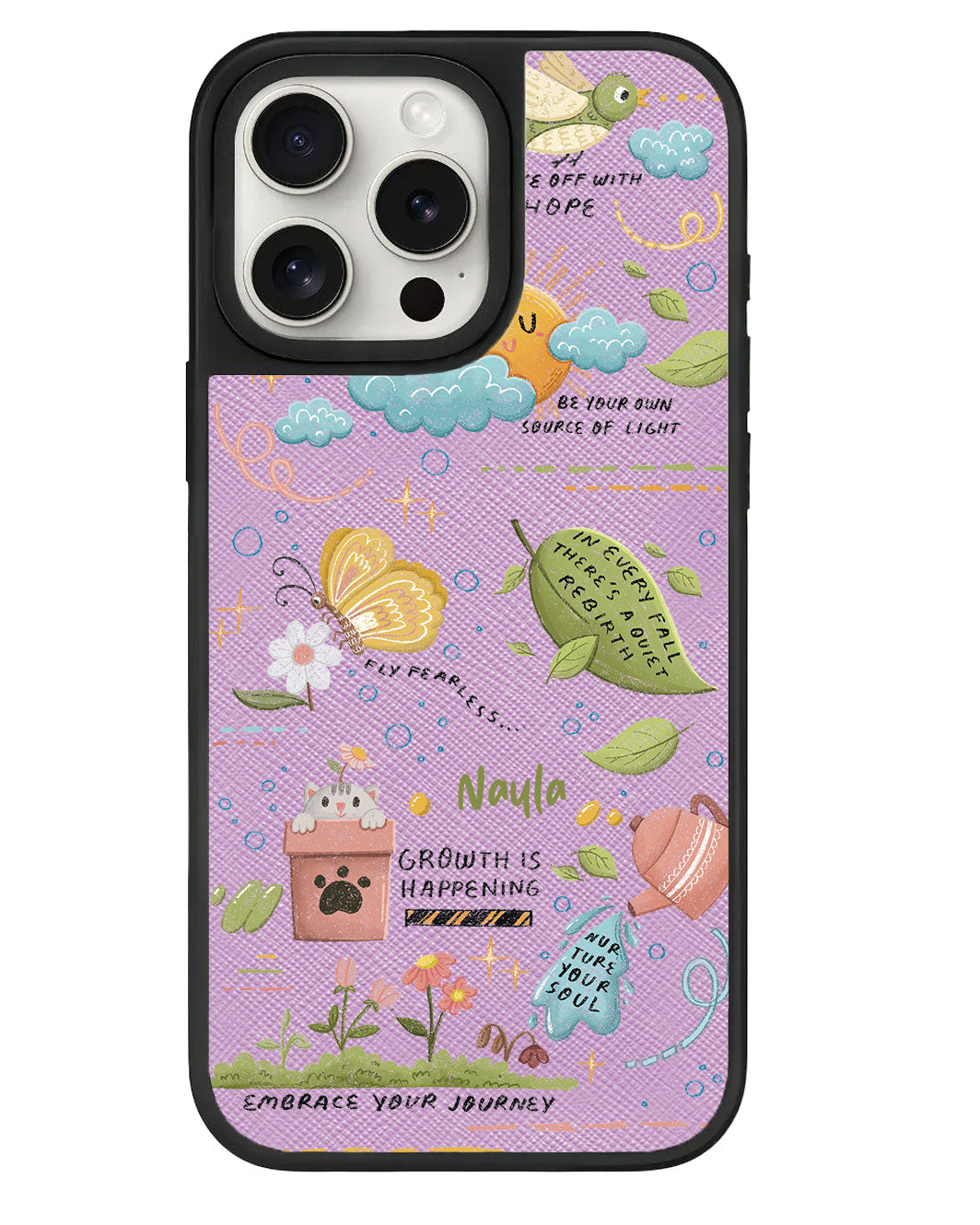 iPhone Leather Grip - Growth