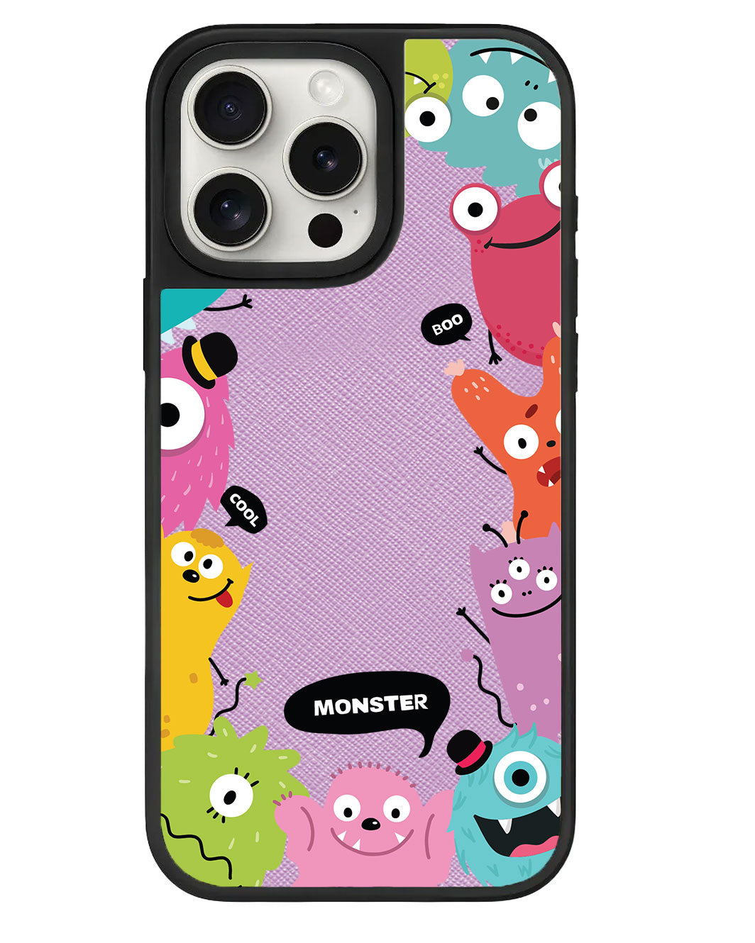 ปลอกหุ้มหนังสำหรับ iPhone - Little Monster