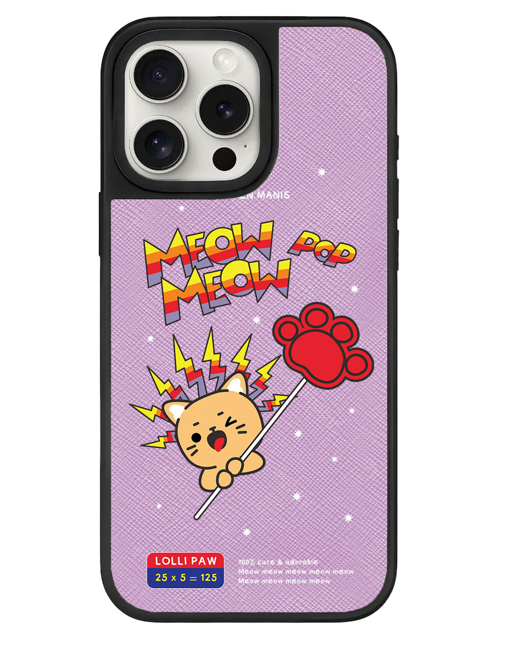 ที่จับหนังสำหรับ iPhone - Meow Pop 2.0