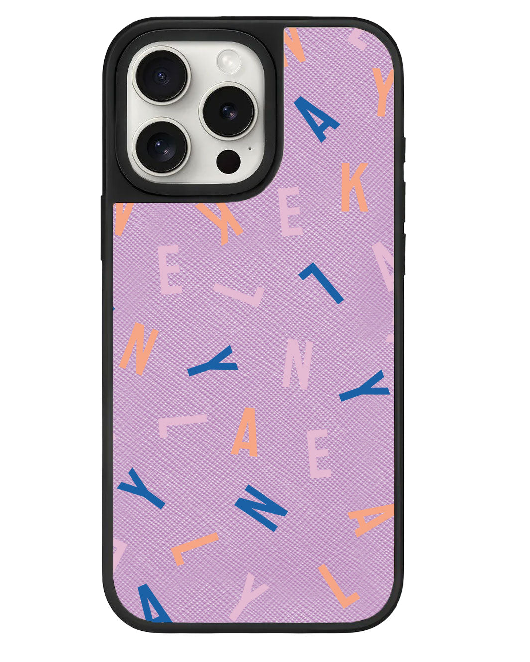 ที่จับหนังสำหรับ iPhone - CUSTOM MONOGRAM 1.0 สีรุ้ง