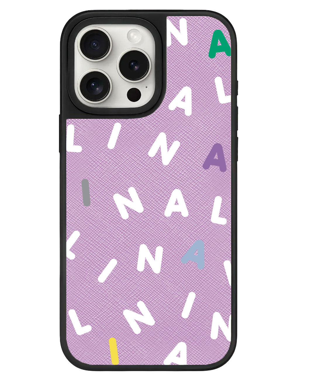 ที่จับหนังสำหรับ iPhone - CUSTOM MONOGRAM 2.0 สีขาว