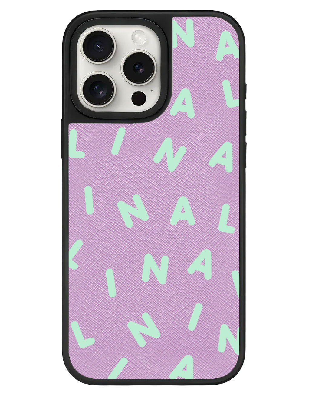 ที่จับหนังสำหรับ iPhone - CUSTOM MONOGRAM 2.0 Tosca