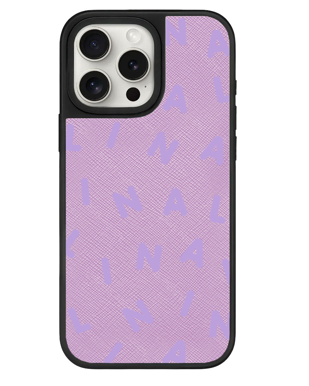 ที่จับหนังสำหรับ iPhone - CUSTOM MONOGRAM 2.0 LIlac