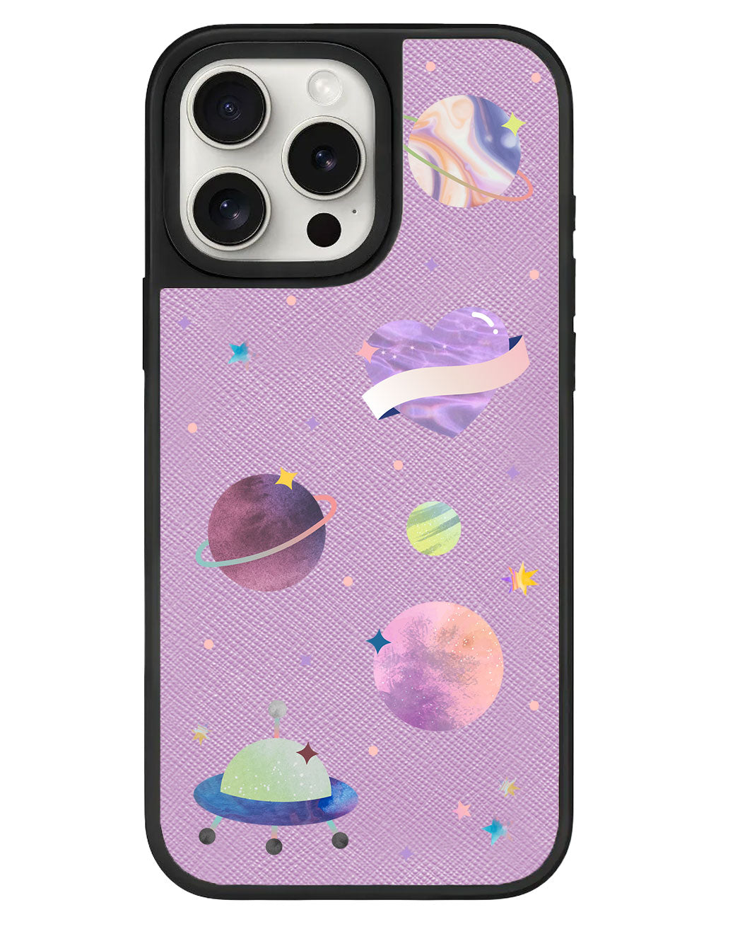 ที่จับหนังสำหรับ iPhone - Pink Planet