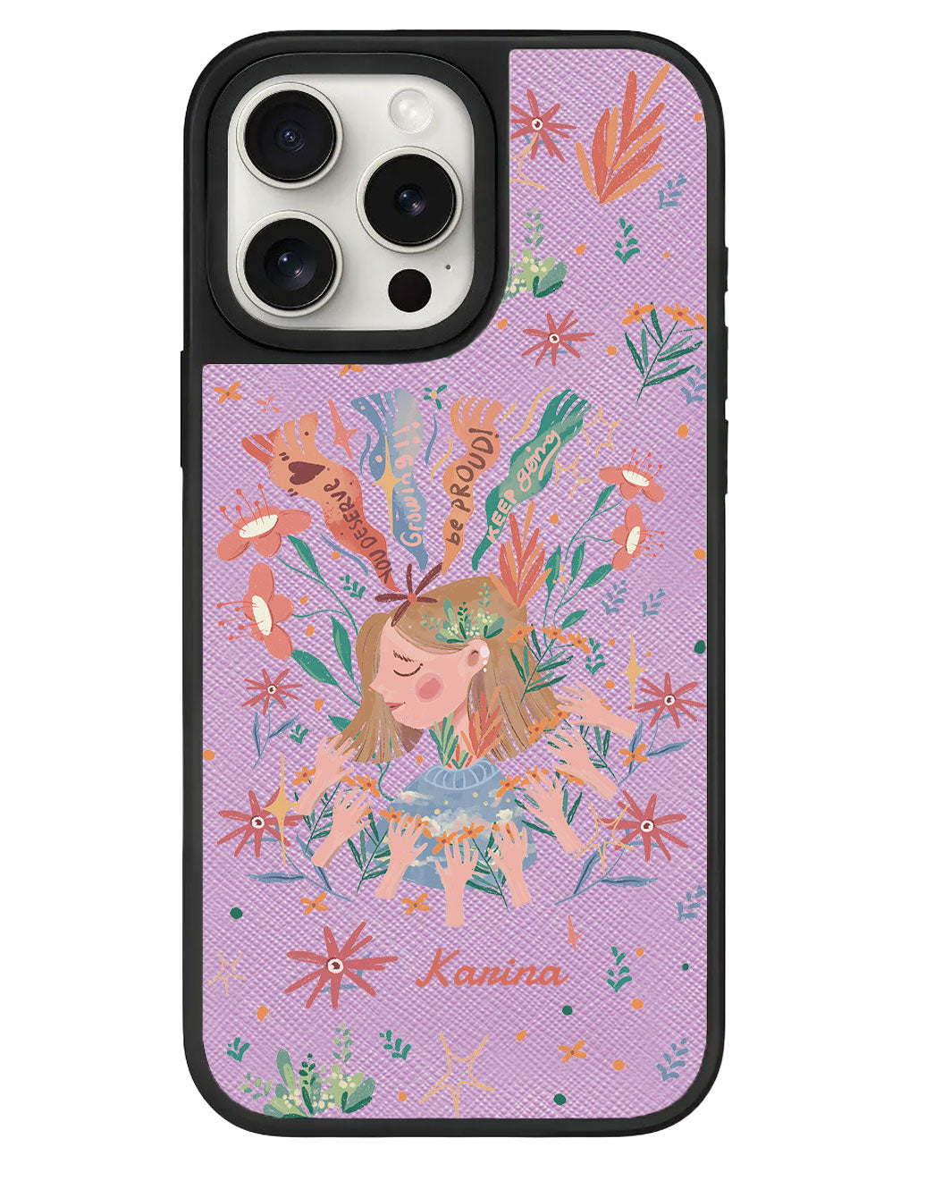 iPhone Leather Grip - You Deserve Love