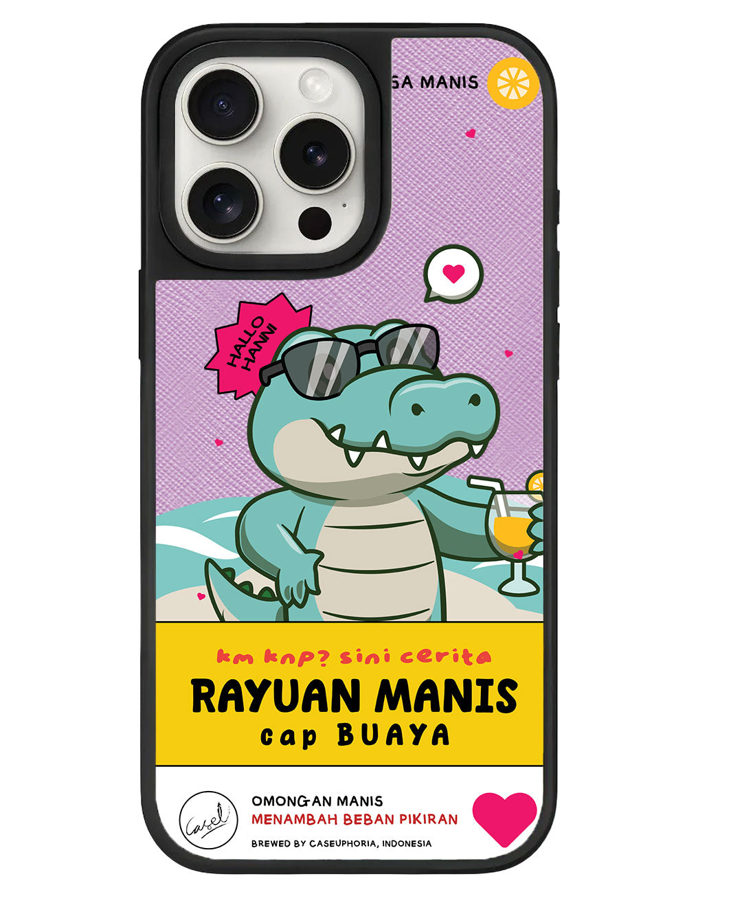 กริปหนังสำหรับ iPhone - แคปบัวญ่า