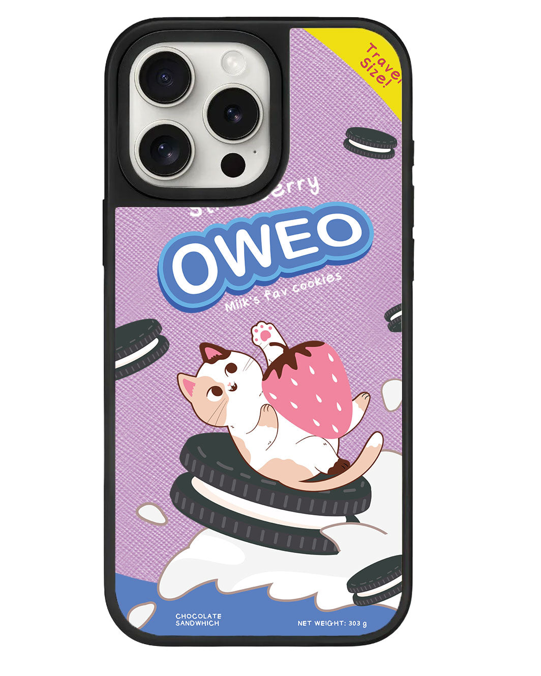 ที่จับหนังสำหรับ iPhone - Oweo Cat