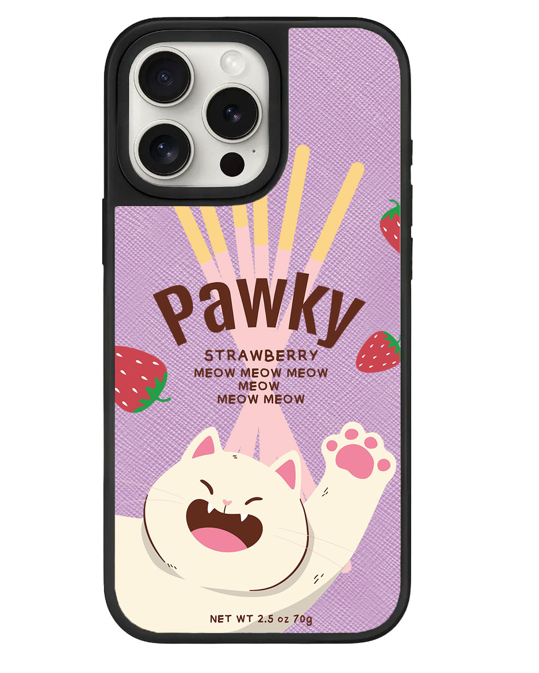 ที่จับหนังสำหรับ iPhone - Pawky Cat