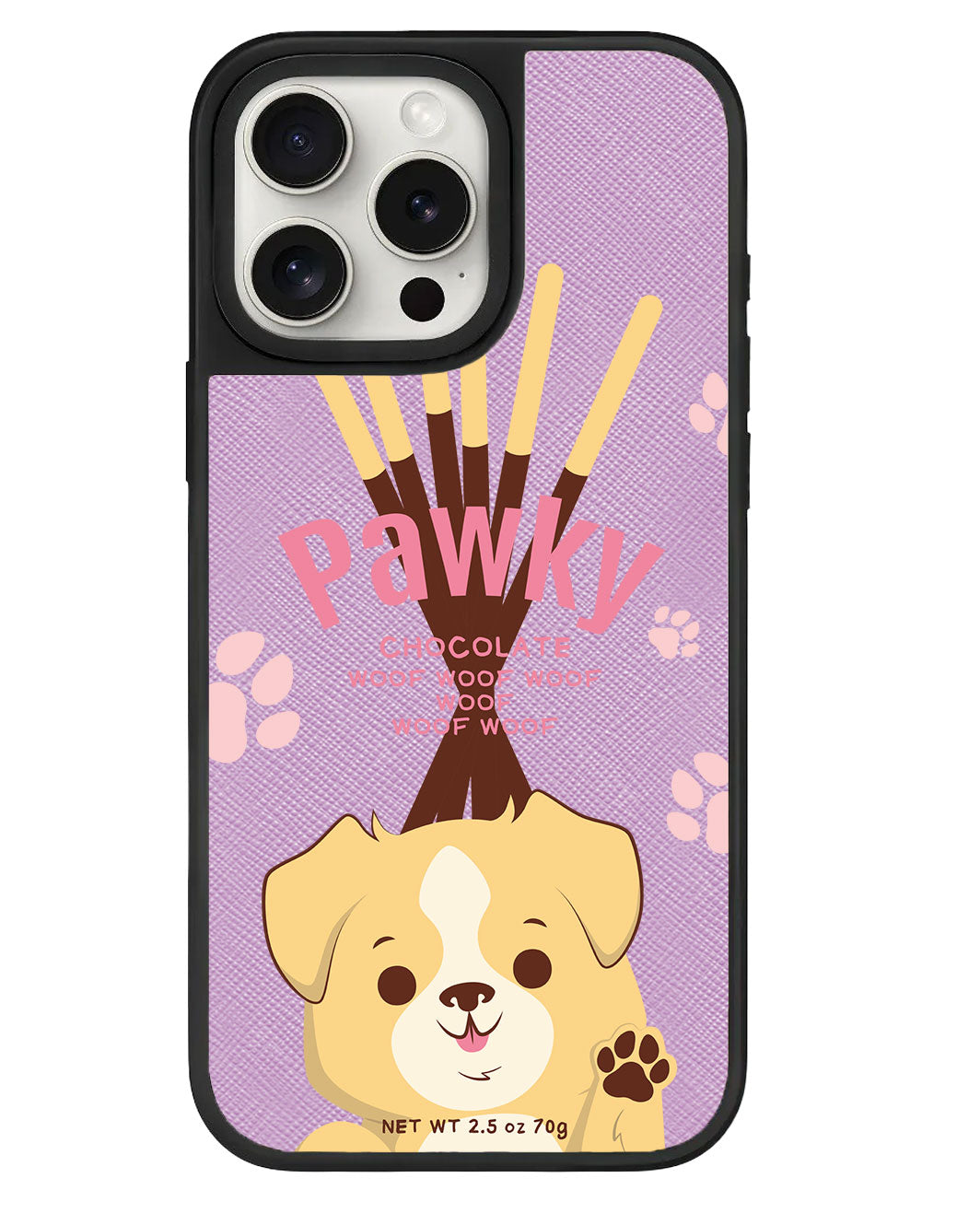 ที่จับหนังสำหรับ iPhone - Pawky Dog