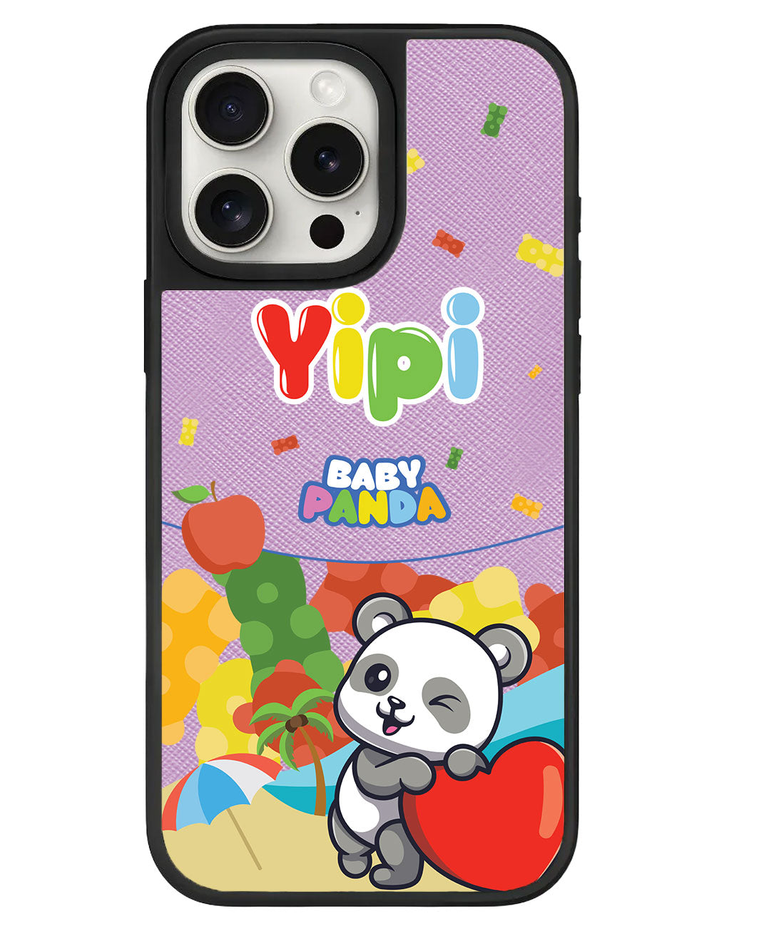ที่จับหนังสำหรับ iPhone - Yipi Strawberry Kiss