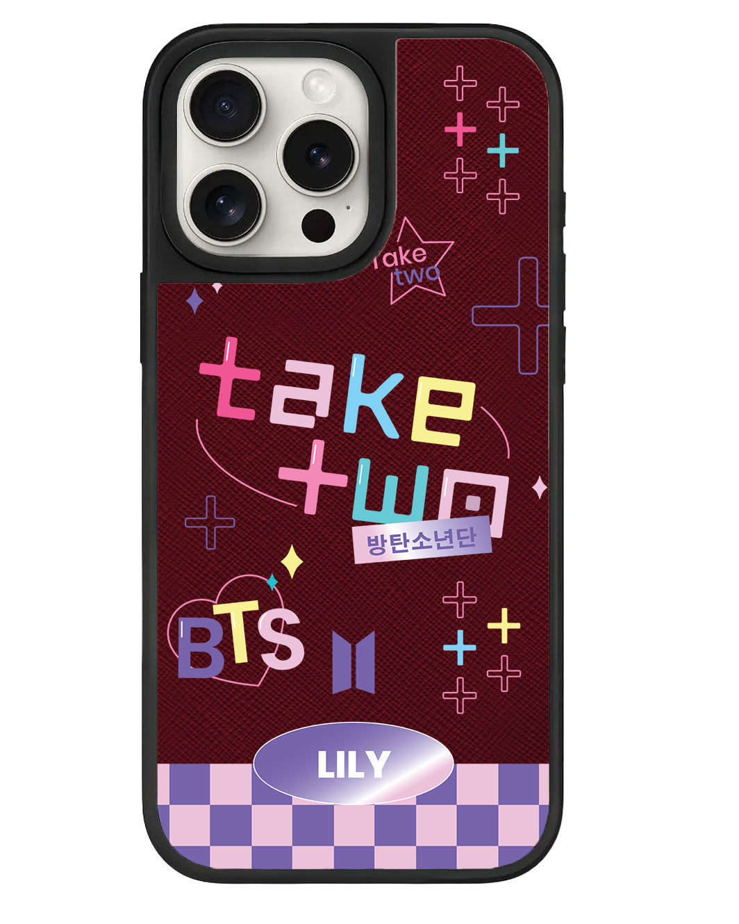 ที่จับหนังสำหรับ iPhone - BTS Take Two