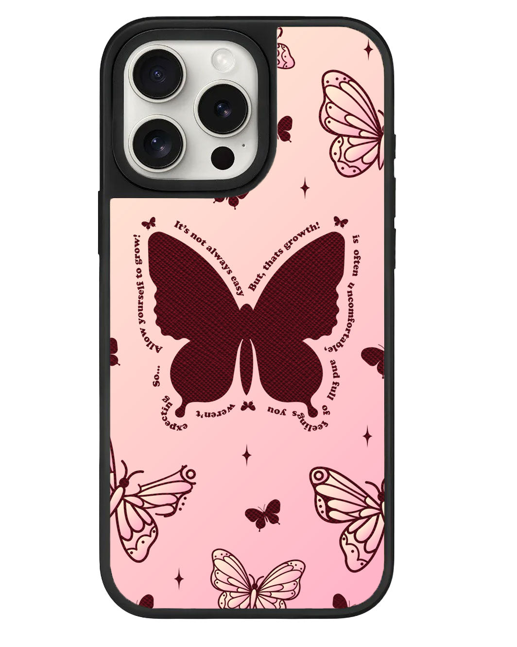 เคสหนัง iPhone - Butterfly Effect 1.0