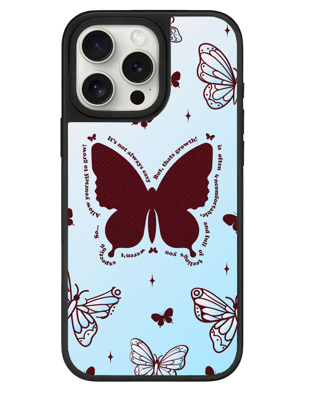 เคสหนัง iPhone - Butterfly Effect 3.0