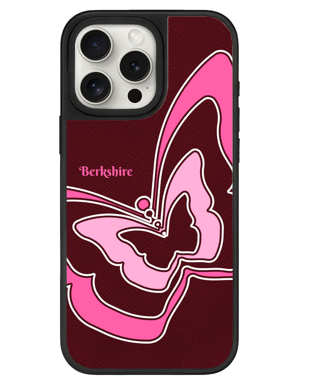 เคสหนัง iPhone - ลายผีเสื้อ 1.0
