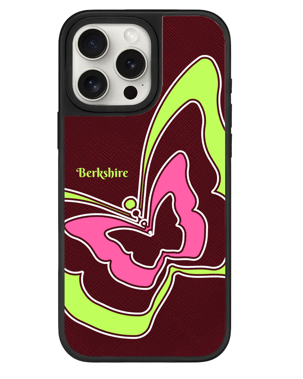 เคสหนัง iPhone ลายผีเสื้อ 3.0