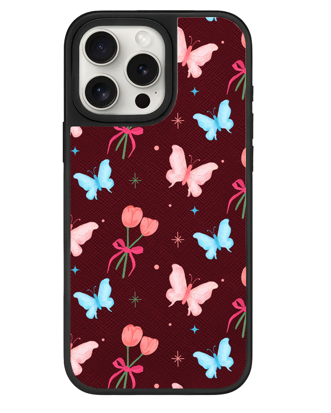 ที่จับหนังสำหรับ iPhone - Coquette Butterfly
