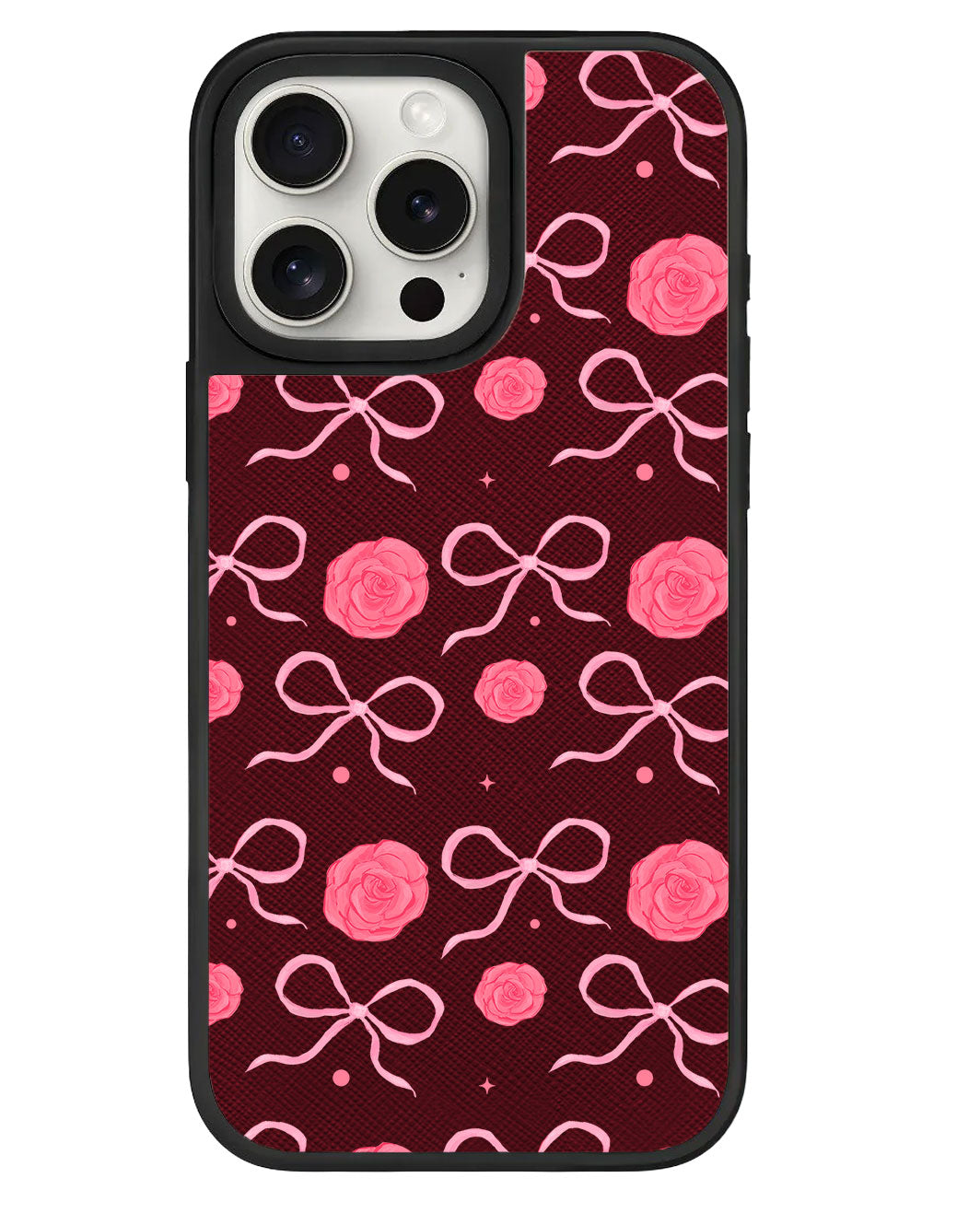 ที่จับหนังสำหรับ iPhone - สี Coquette Rose