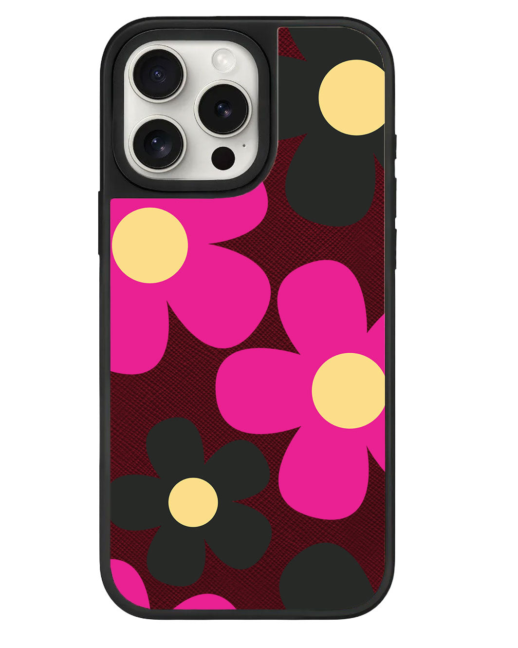 ที่จับหนังสำหรับ iPhone - สีชมพูเดซี่