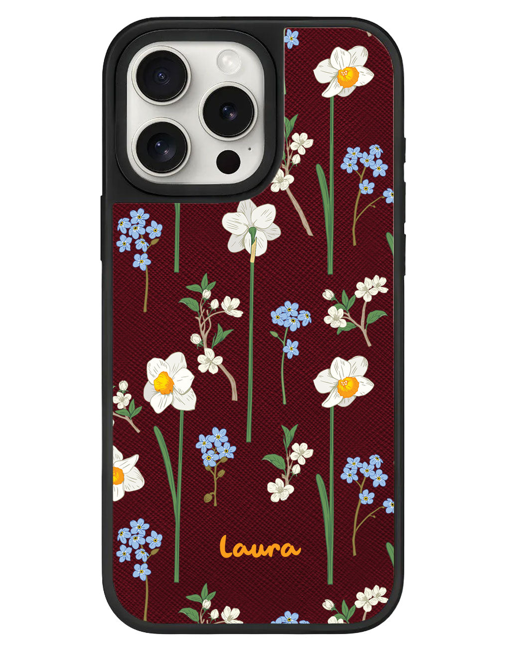 iPhone Leather Grip - ธันวาคม นาร์ซิสซัส