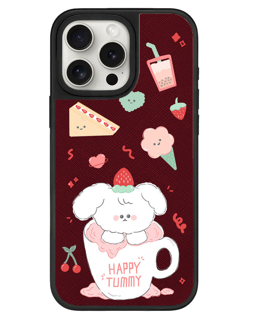 ที่จับหนังสำหรับ iPhone - Happy Tummy