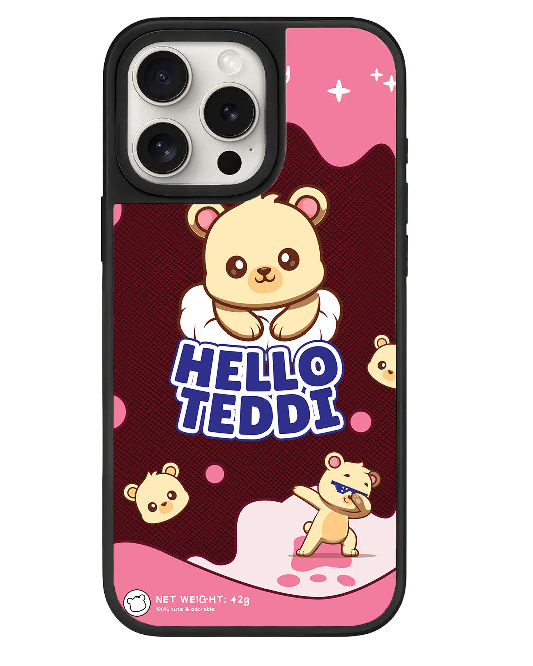 ที่จับหนังสำหรับ iPhone - Hello Teddy 2.0