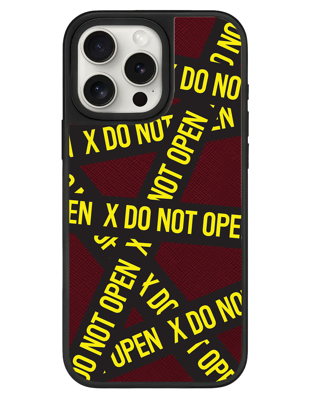 iPhone Leather Grip - ห้ามเปิด 1.0