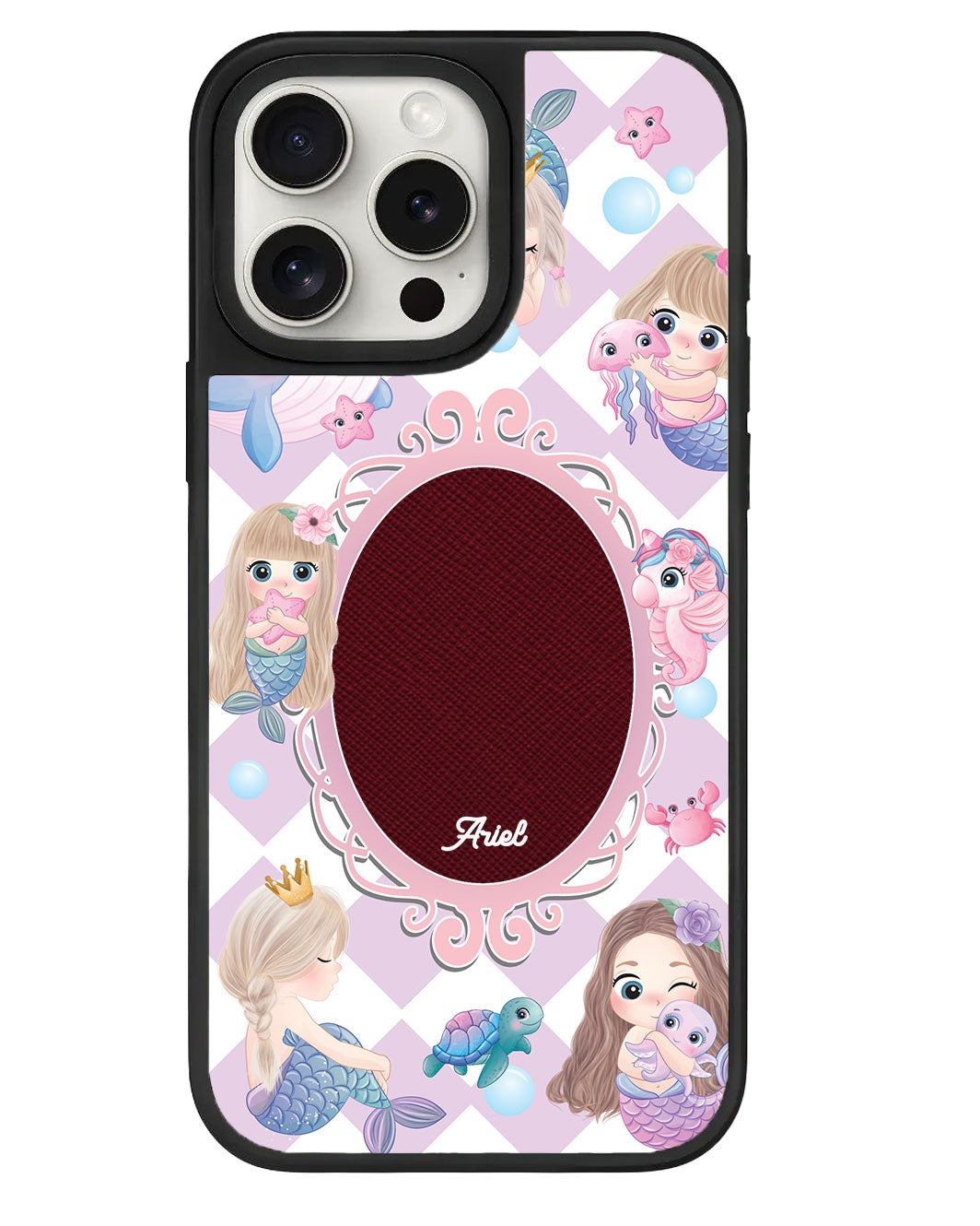 เคสหนัง iPhone ลาย Little Mermaid 2.0