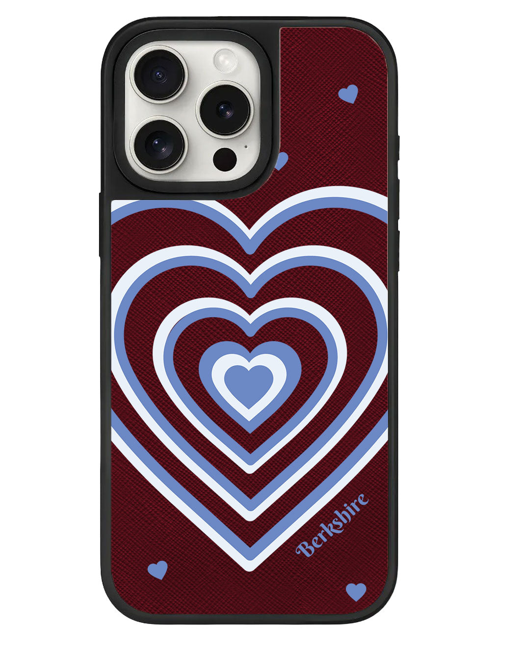 เคสหนังสำหรับ iPhone - ลาย Love Pattern 2.0