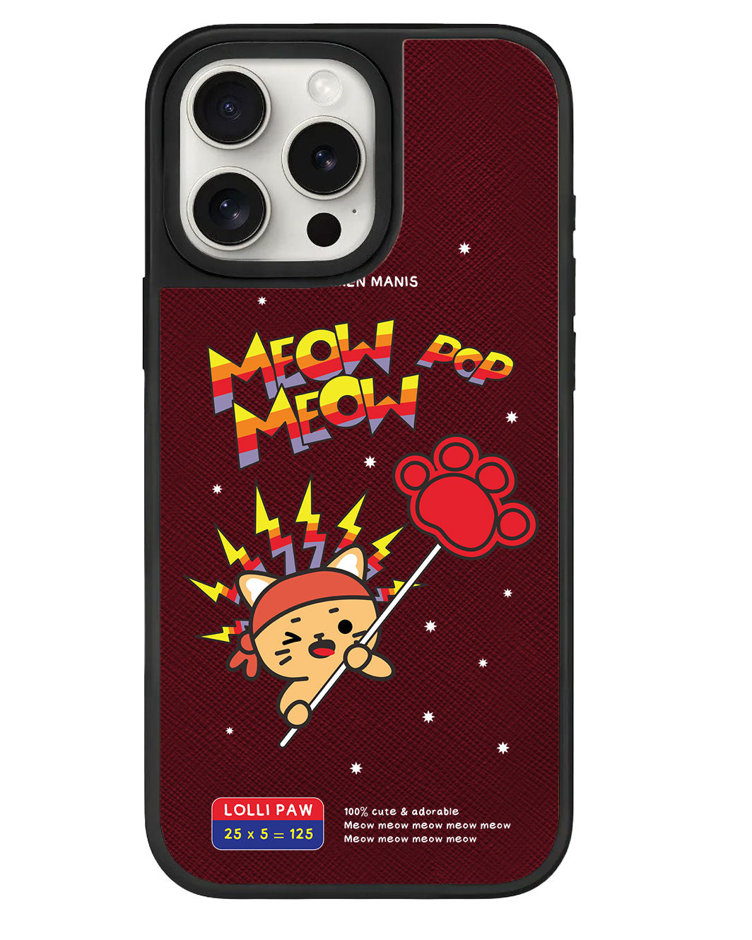 ที่จับหนังสำหรับ iPhone - Meow Pop 1.0