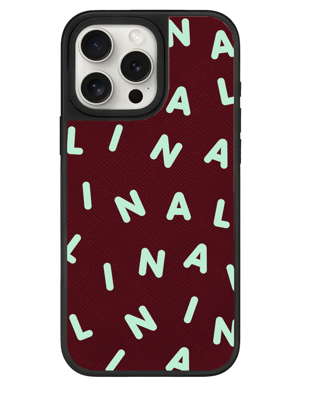 ที่จับหนังสำหรับ iPhone - CUSTOM MONOGRAM 2.0 Tosca