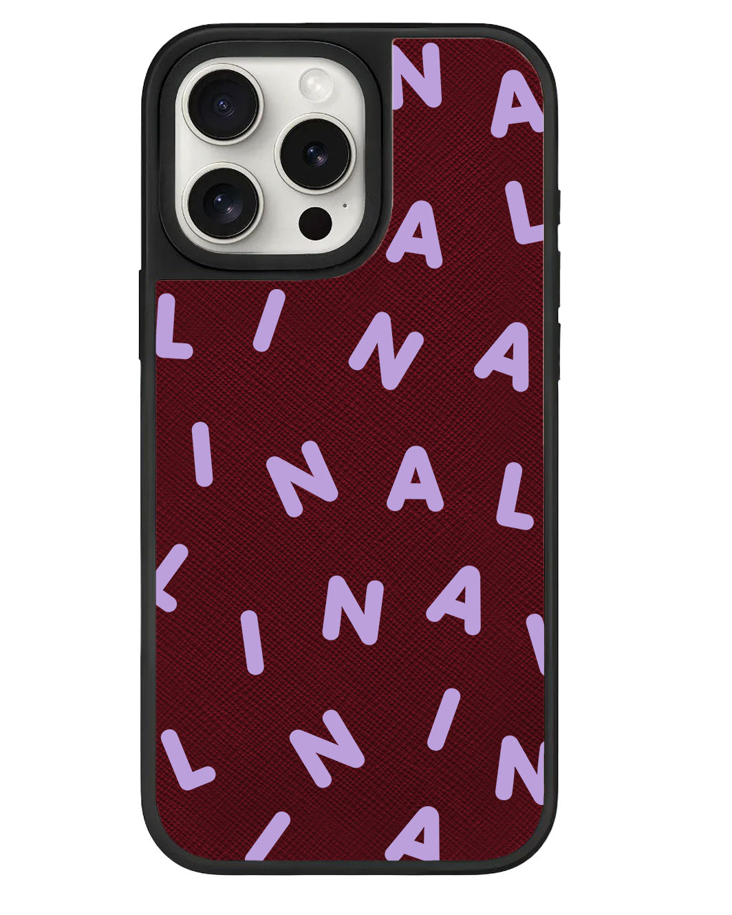 ที่จับหนังสำหรับ iPhone - CUSTOM MONOGRAM 2.0 LIlac