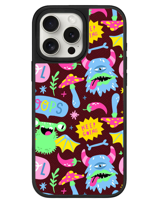 ที่จับหนังสำหรับ iPhone - Monster Say Keep Going