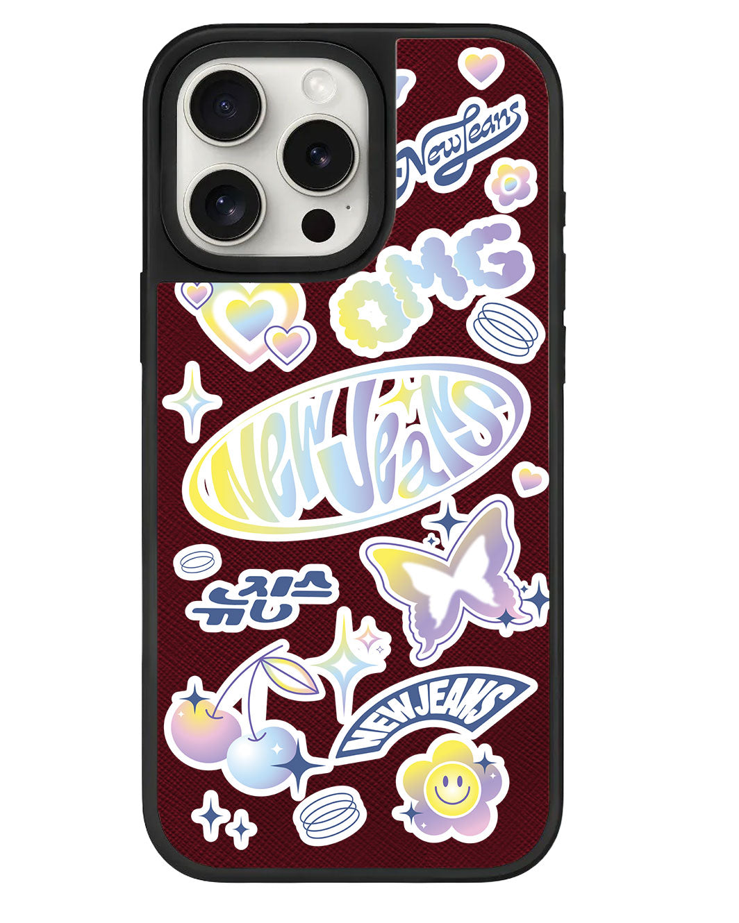 iPhone Leather Grip - กางเกงยีนส์ใหม่ OMG 1.0