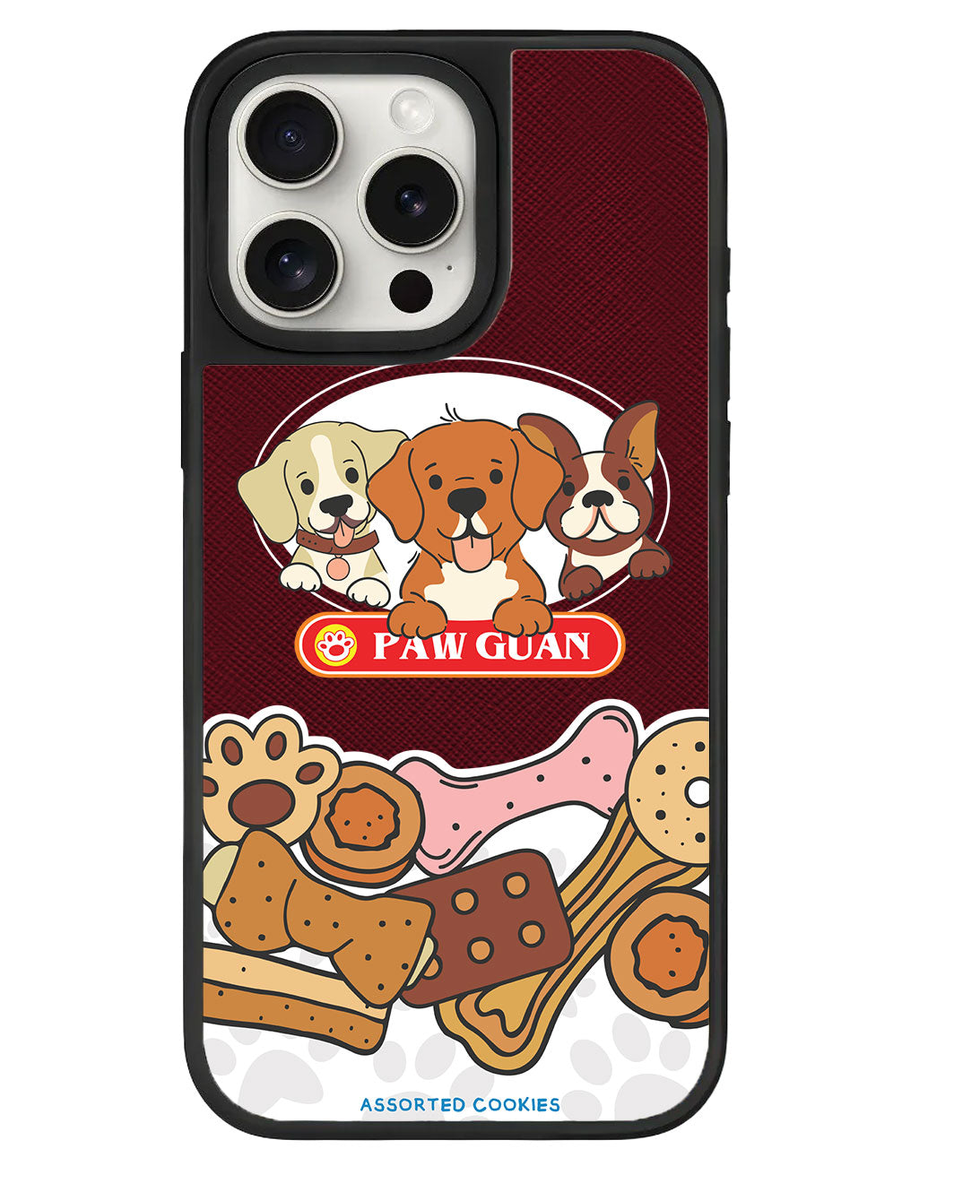 ที่จับหนังสำหรับ iPhone - Pawguan Dog