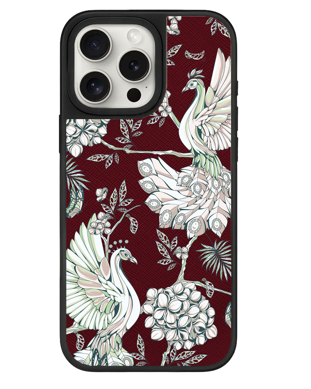 เคสหนัง iPhone - Peacock 4.0