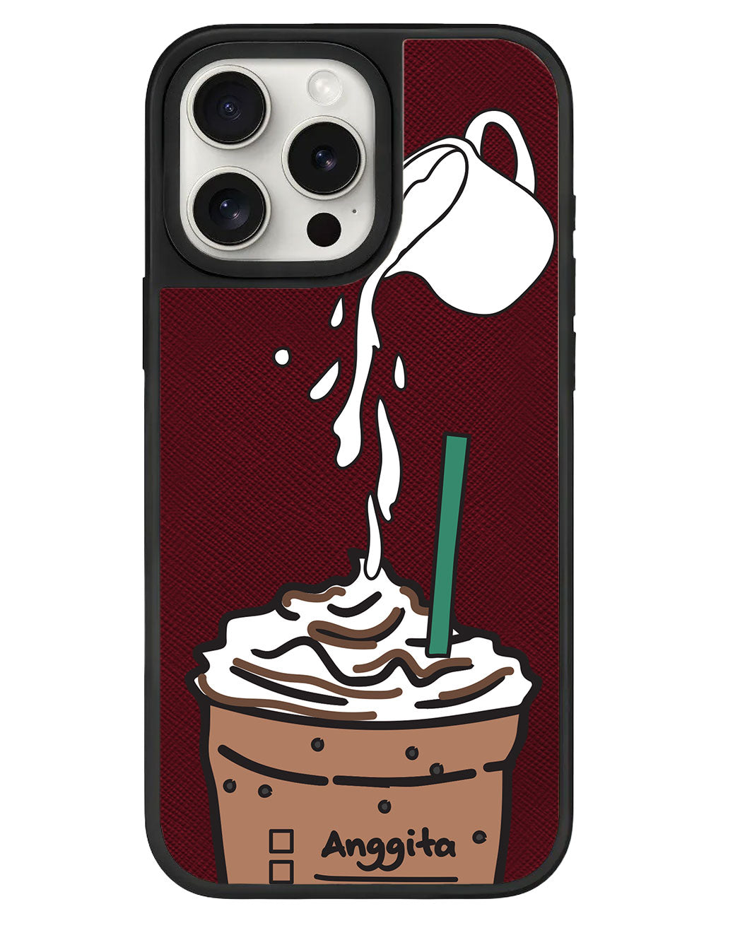 ที่จับหนังสำหรับ iPhone - กาแฟปั่น