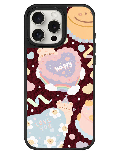 iPhone Leather Grip - ปาร์ตี้เค้ก
