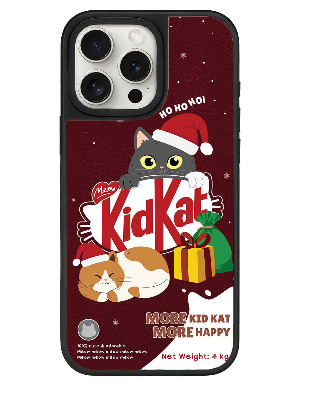 ที่จับหนังสำหรับ iPhone - Kidkat Christmas