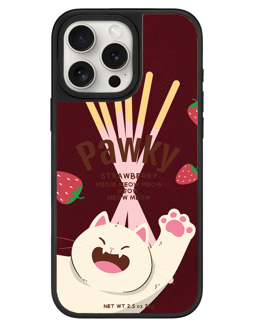 ที่จับหนังสำหรับ iPhone - Pawky Cat
