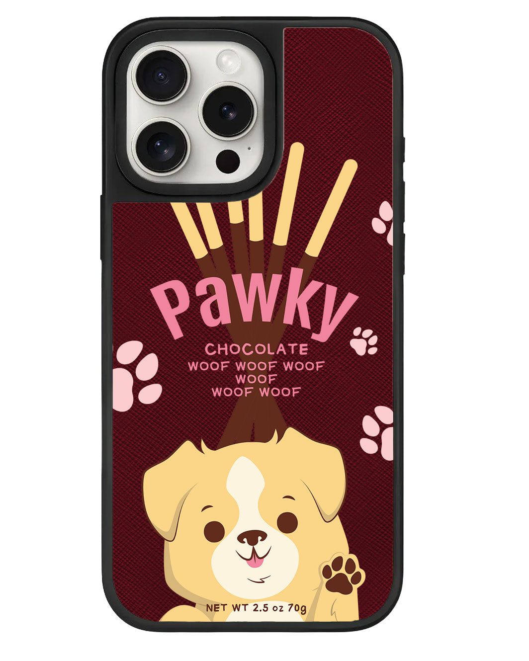 ที่จับหนังสำหรับ iPhone - Pawky Dog