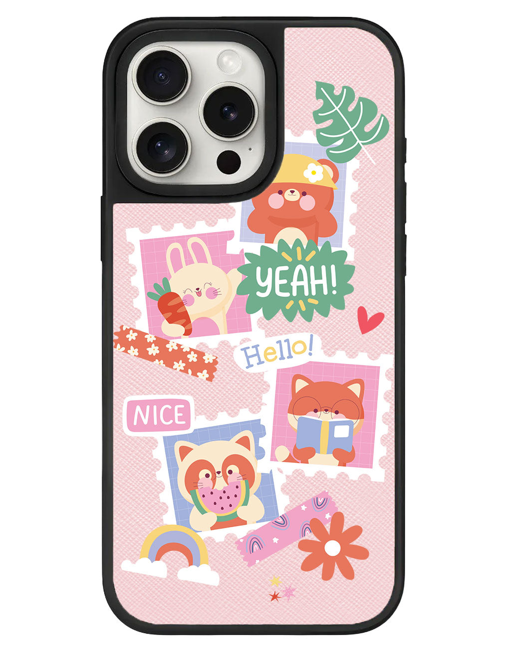 ปลอกหุ้มหนังสำหรับ iPhone - Animal Squad