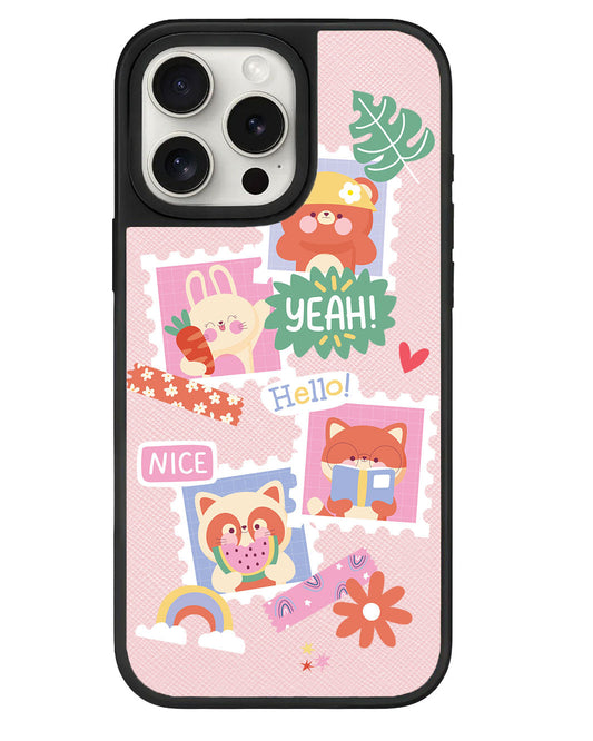 ปลอกหุ้มหนังสำหรับ iPhone - Animal Squad