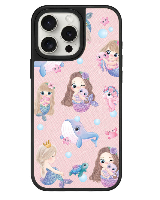 ที่จับหนังสำหรับ iPhone - ลาย Little Mermaid