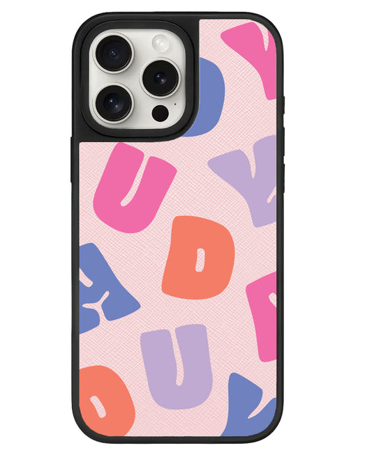 ที่จับหนังสำหรับ iPhone - Chubby Monogram