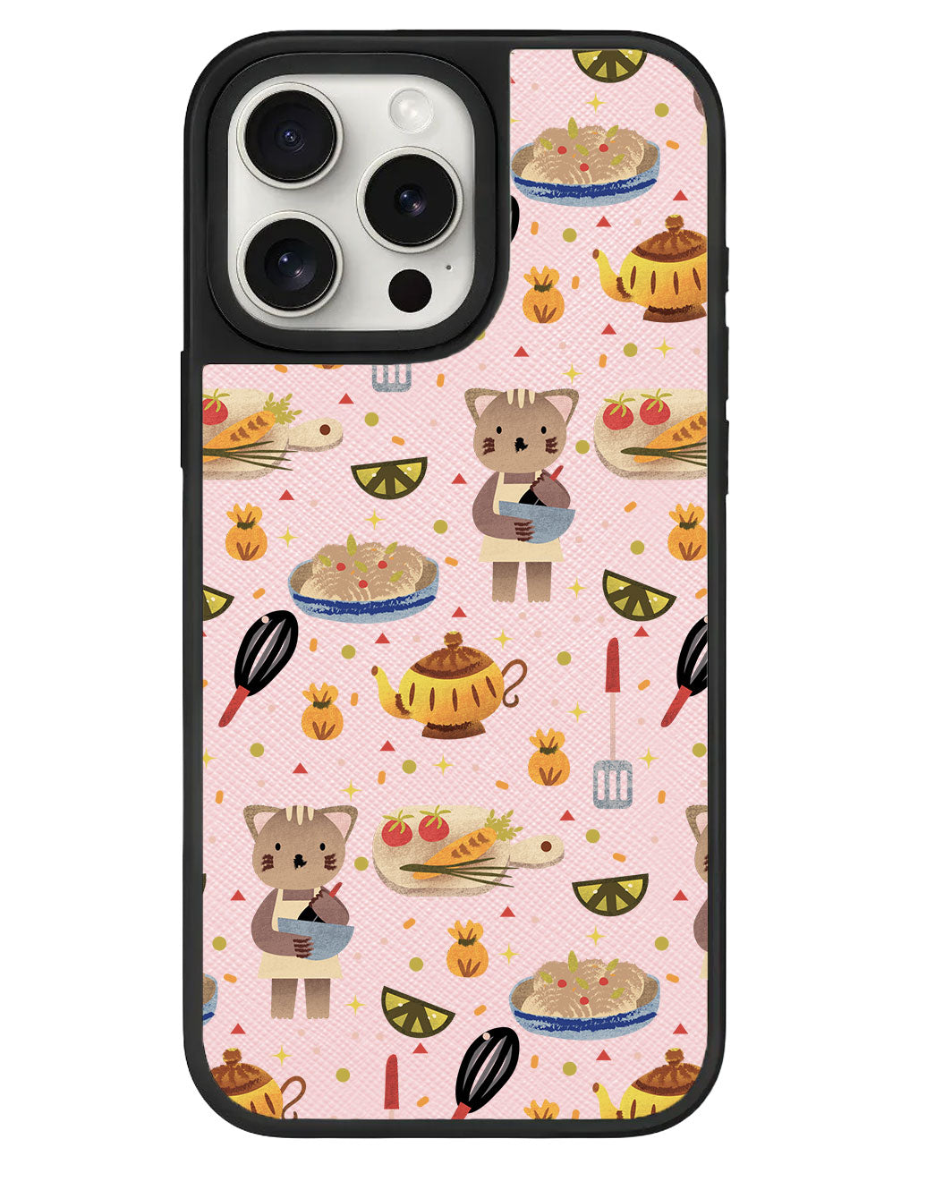 ที่จับหนังสำหรับ iPhone - Cooking Cat