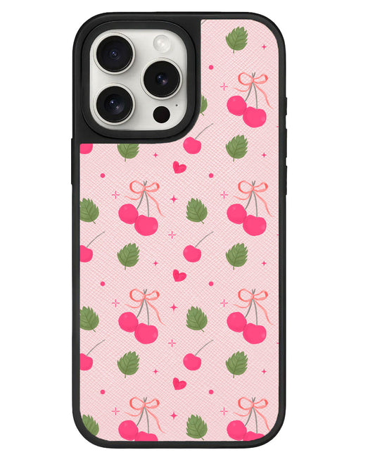 ที่จับหนังสำหรับ iPhone - สี Coquette Cherry