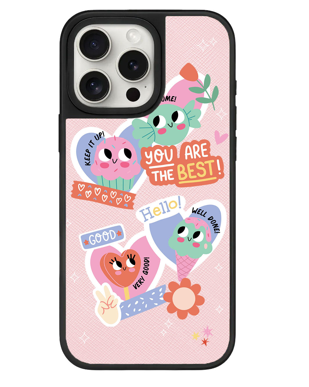 ที่จับหนังสำหรับ iPhone - ปาร์ตี้ขนมหวาน