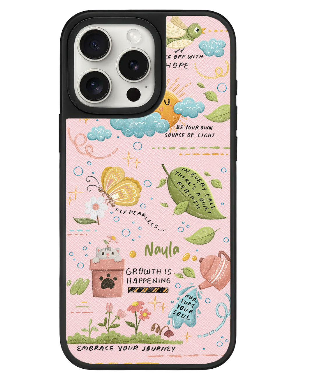iPhone Leather Grip - Growth